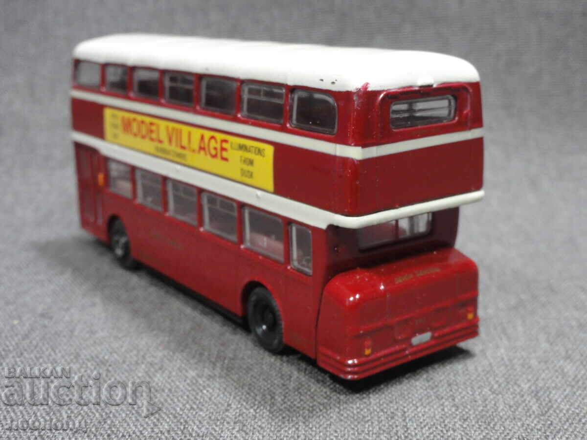 Auction 1/76 VINTAGE RETRO METAL TOY BUS LEYLAND ATLANTEAN Auction 1/76 VINTAGE RETRO METAL TOY BUS LEYLAND ATLANTEAN