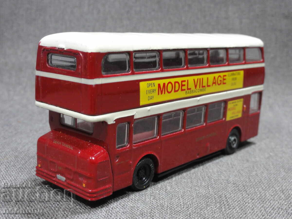 Delivery of 1/76 VINTAGE RETRO METAL TOY BUS LEYLAND ATLANTEAN Delivery of 1/76 VINTAGE RETRO METAL TOY BUS LEYLAND ATLANTEAN