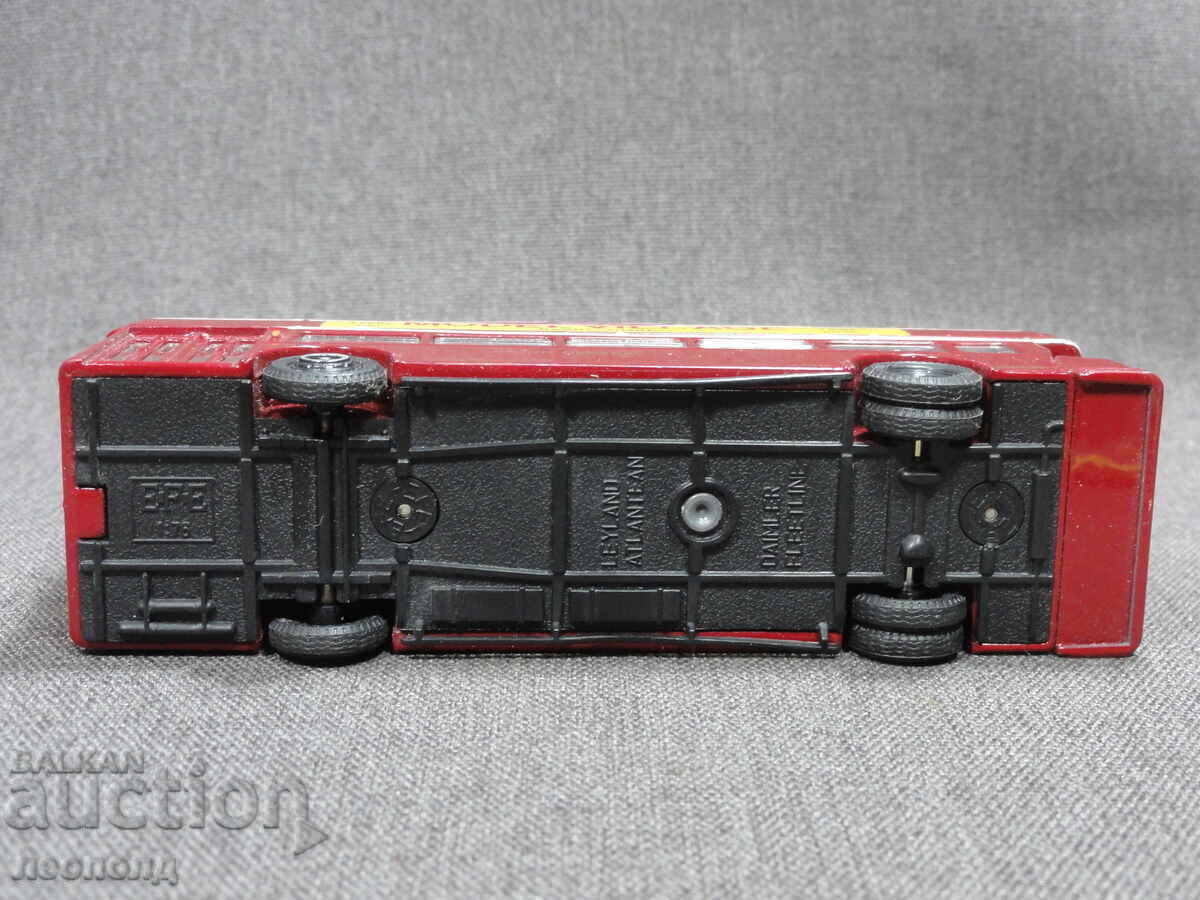 1/76 VINTAGE RETRO METAL TOY BUS LEYLAND ATLANTEAN - 6 1/76 VINTAGE RETRO METAL TOY BUS LEYLAND ATLANTEAN - 6