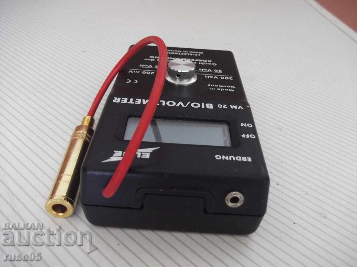 Livrarea Aparat "elce vm20 bio/voltmeter erdung lc-electronic"