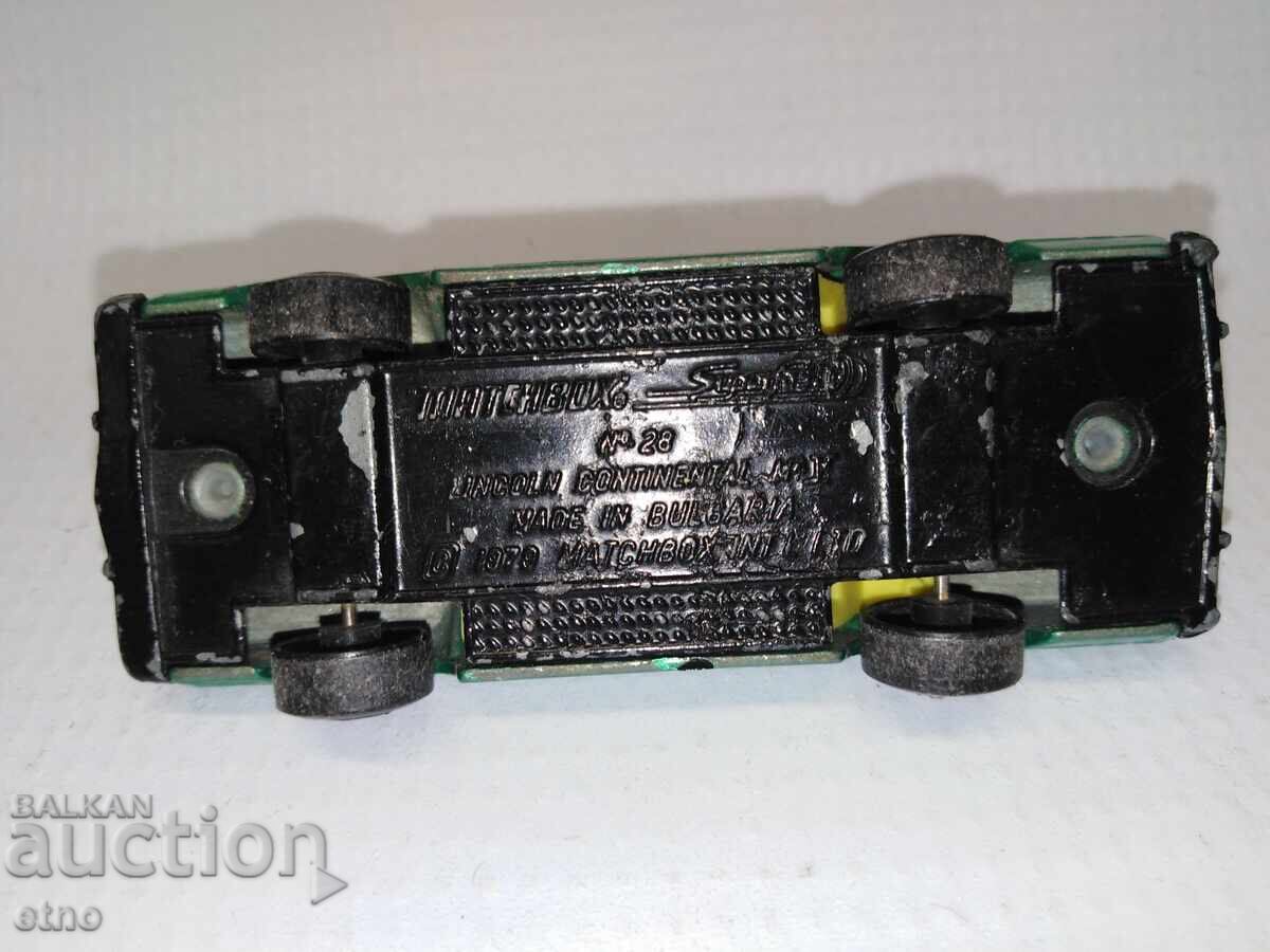 1979 LINCOLN CONTINENTAL, MATCHBOX-BULGARIA, jucărie, jucării - 7