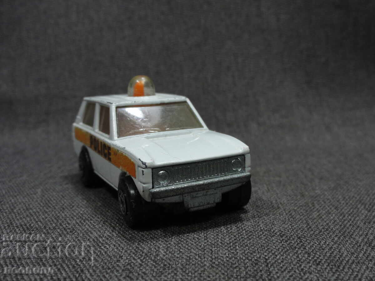 OLD RETRO METAL MATCHBOX ENGLAND POLICE PATROL TROLLEY - 5
