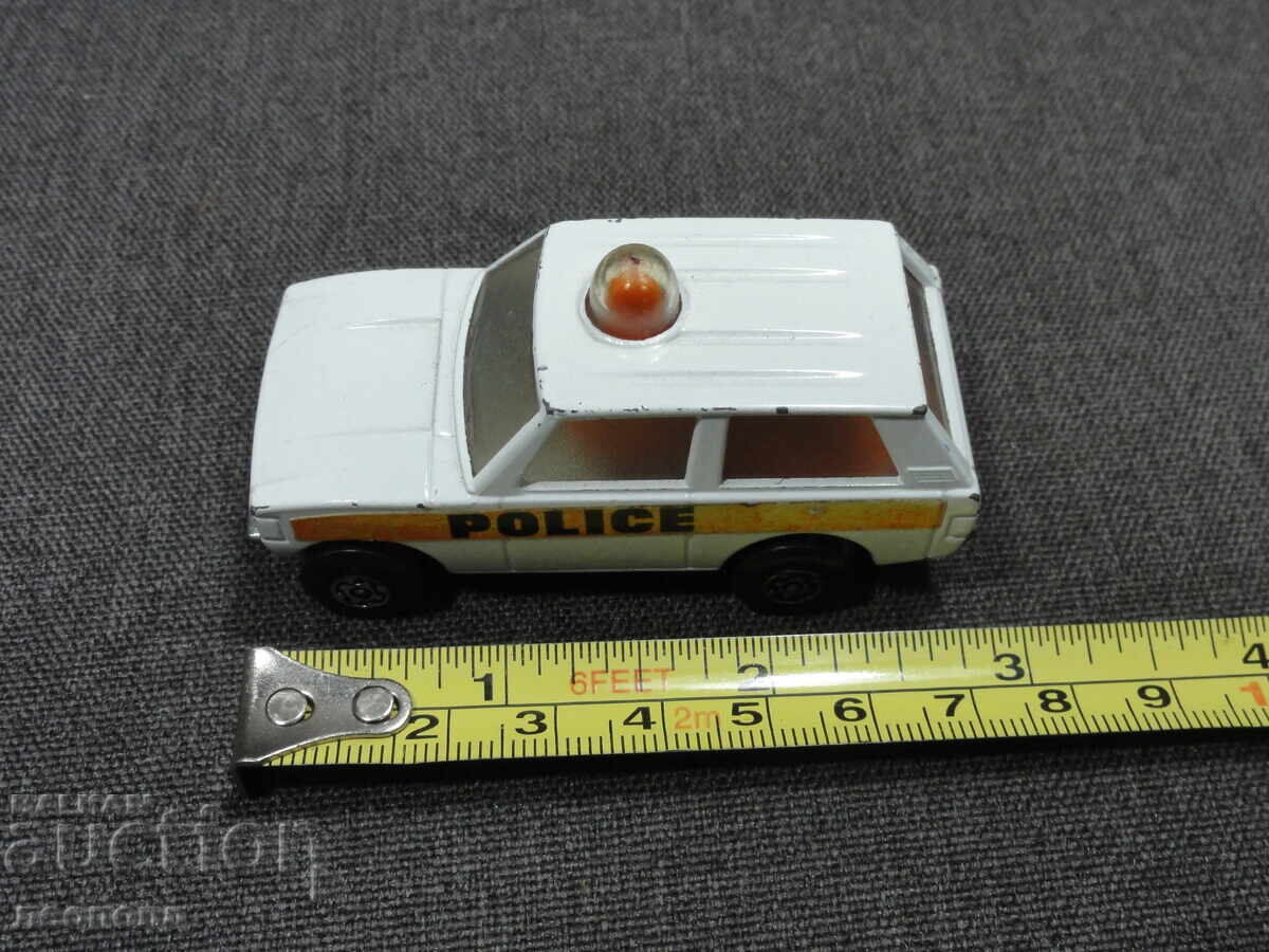 OLD RETRO METAL MATCHBOX ENGLAND POLICE PATROL TROLLEY - 7