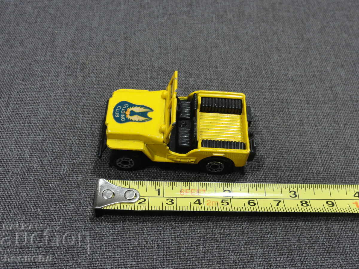 MAȘINUȚĂ METALICĂ RETRO VECHE MATCHBOX ENGLAND JEEP - 7 MAȘINUȚĂ METALICĂ RETRO VECHE MATCHBOX ENGLAND JEEP - 7