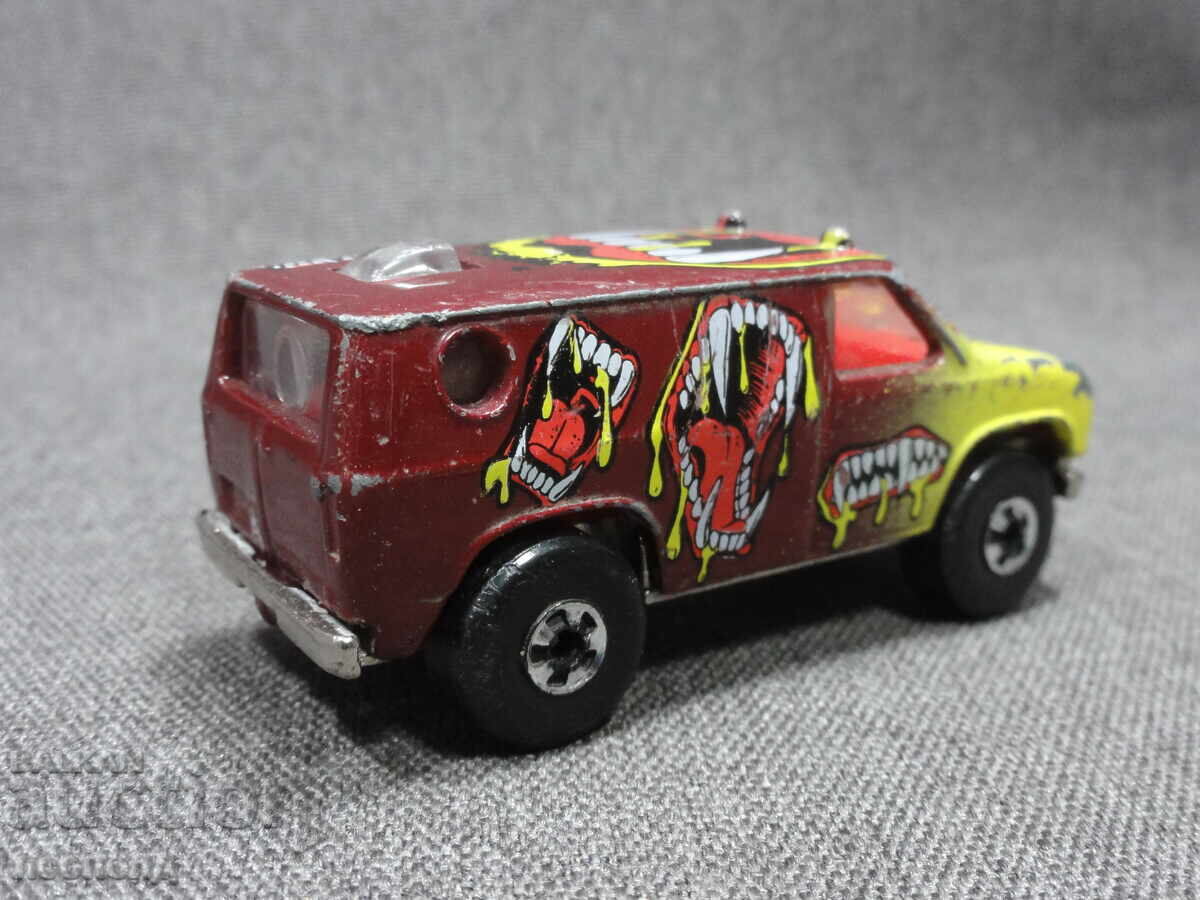 Delivery of OLD RETRO METAL HOT WHEELS BAJA BREAKER FORD VAN TOY CAR Delivery of OLD RETRO METAL HOT WHEELS BAJA BREAKER FORD VAN TOY CAR