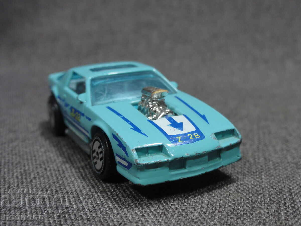ΠΑΛΙΟ ΡΕΤΡΟ ΜΕΤΑΛΛΙΚΟ ΑΥΤΟΚΙΝΗΤΑΚΙ HOT WHEELS BLOWN CAMARO Z28 - 5