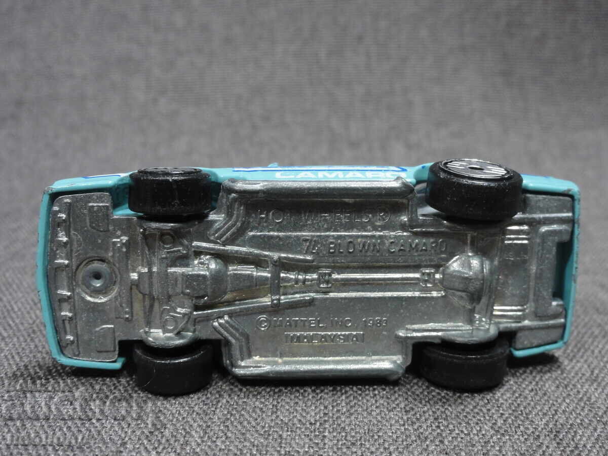 ΠΑΛΙΟ ΡΕΤΡΟ ΜΕΤΑΛΛΙΚΟ ΑΥΤΟΚΙΝΗΤΑΚΙ HOT WHEELS BLOWN CAMARO Z28 - 6