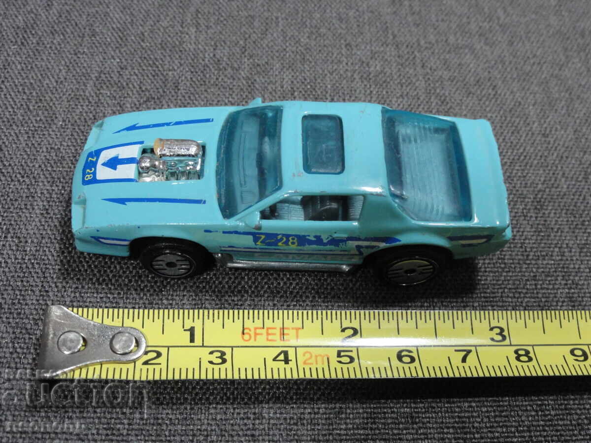 ΠΑΛΙΟ ΡΕΤΡΟ ΜΕΤΑΛΛΙΚΟ ΑΥΤΟΚΙΝΗΤΑΚΙ HOT WHEELS BLOWN CAMARO Z28 - 7