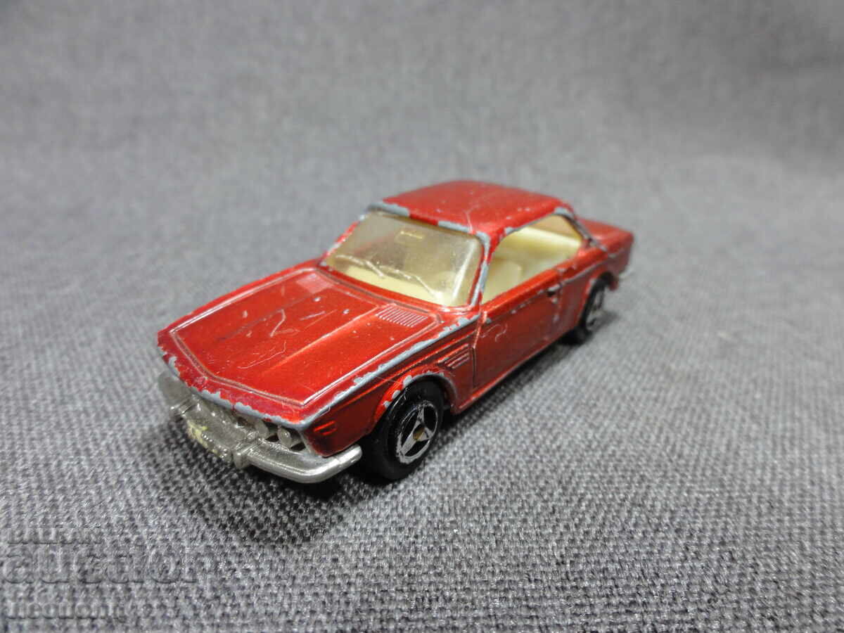 MAȘINUȚĂ METALICĂ RETRO VECHE MAJORETTE 235 BMW 3.0 CSI E9