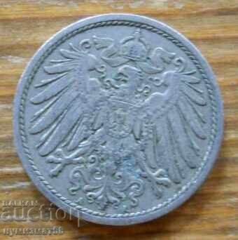 10 Pfennig 1911 - Germania ( A ) cu preț € 0.80 | 1.56 BGN