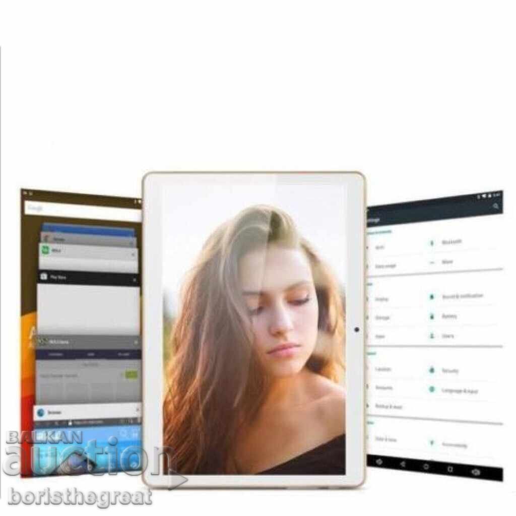 Licitație Tabletă de 10 inchi cu calitate HD și dual SIM + Husă