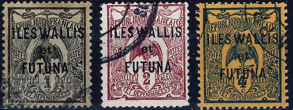 Wallis and Futuna 1920 - coats of arms