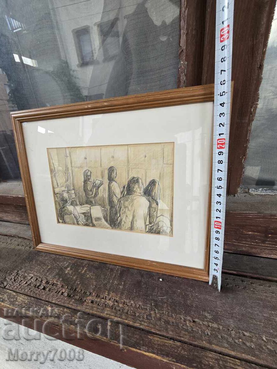 Grafică originală de autor, 1989! - 5