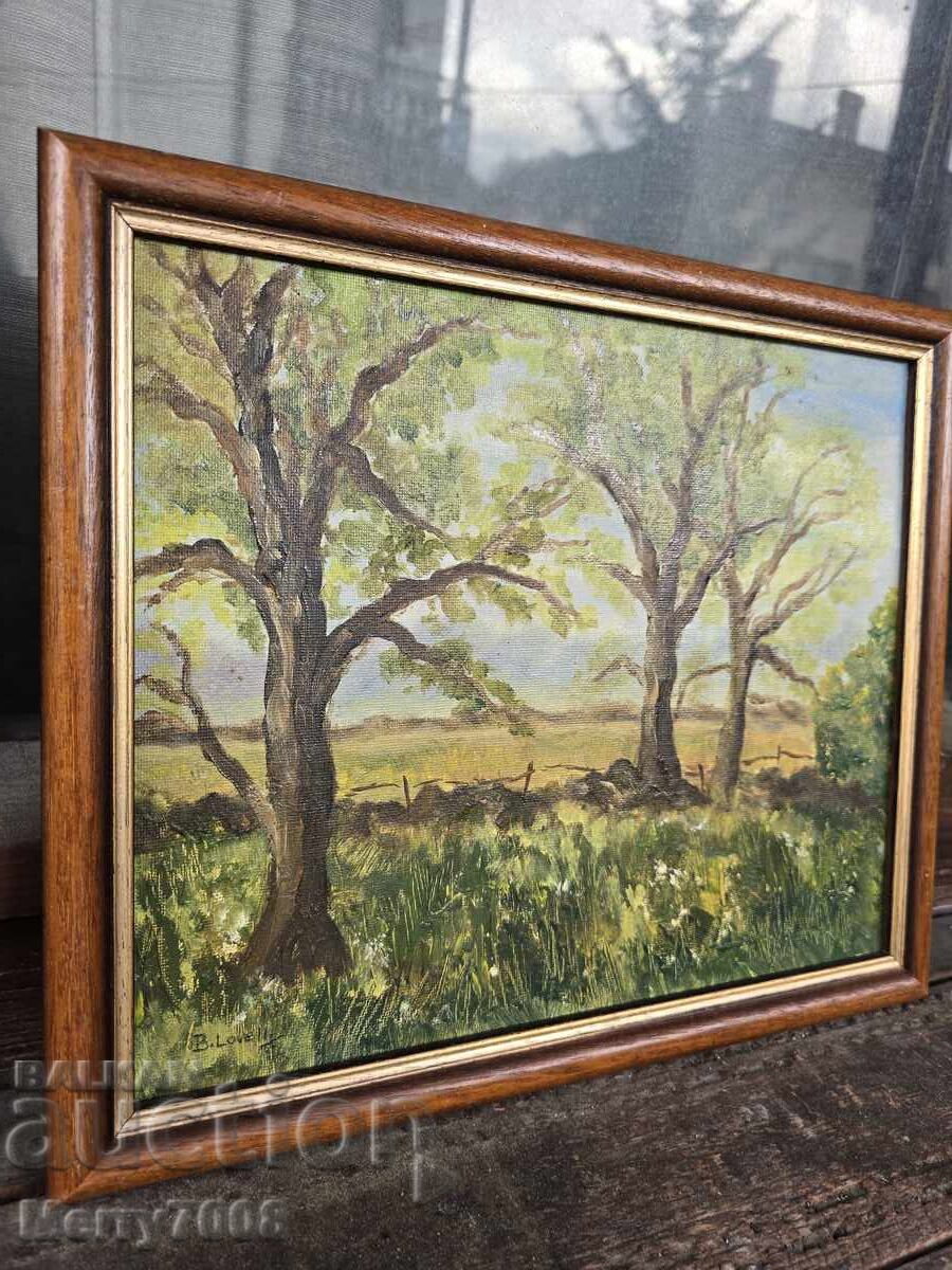 Auction  "Woodland Scene" by artist Bernard Lovell !!!