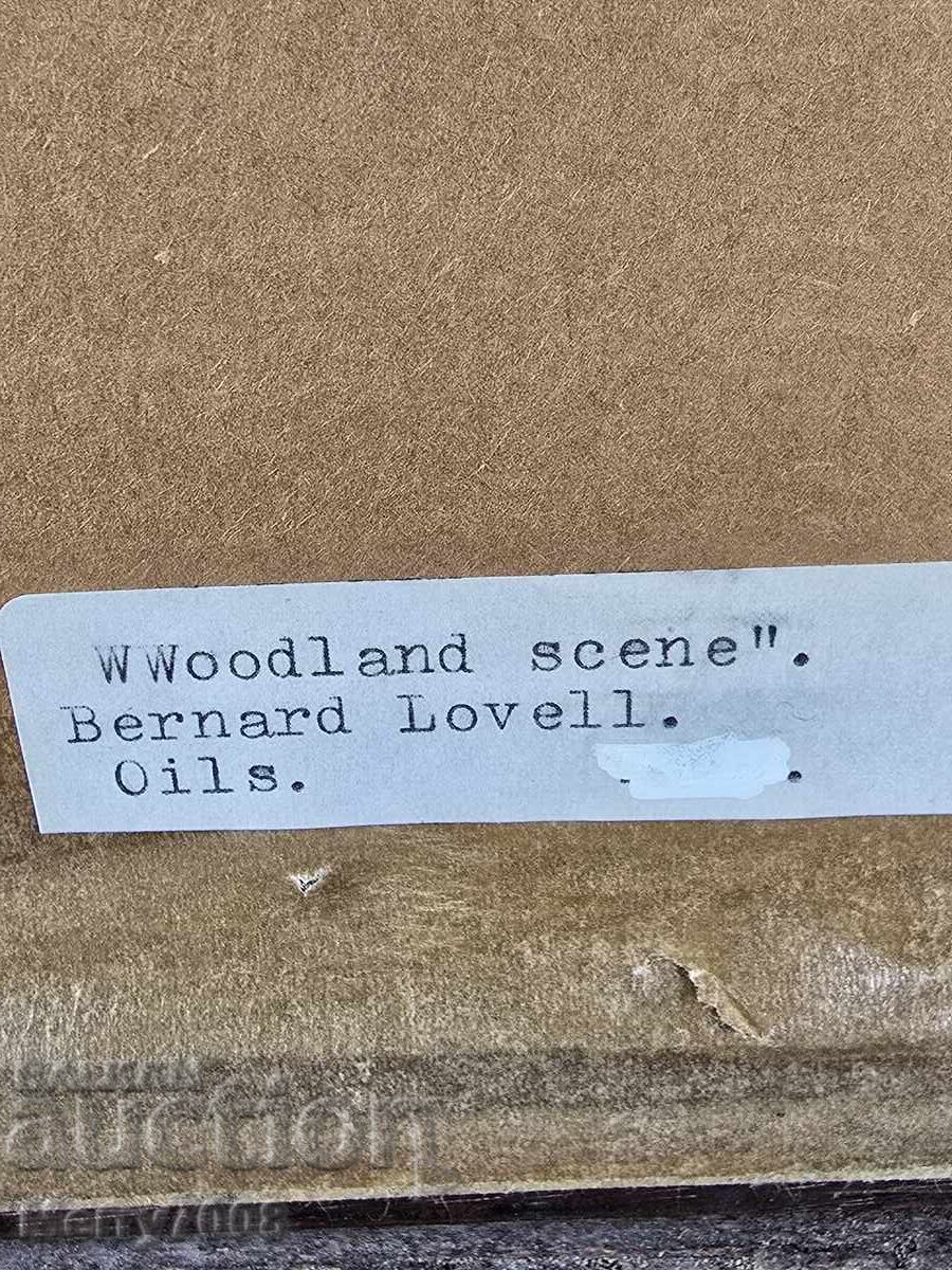 "Woodland Scene" by artist Bernard Lovell !!! - 7