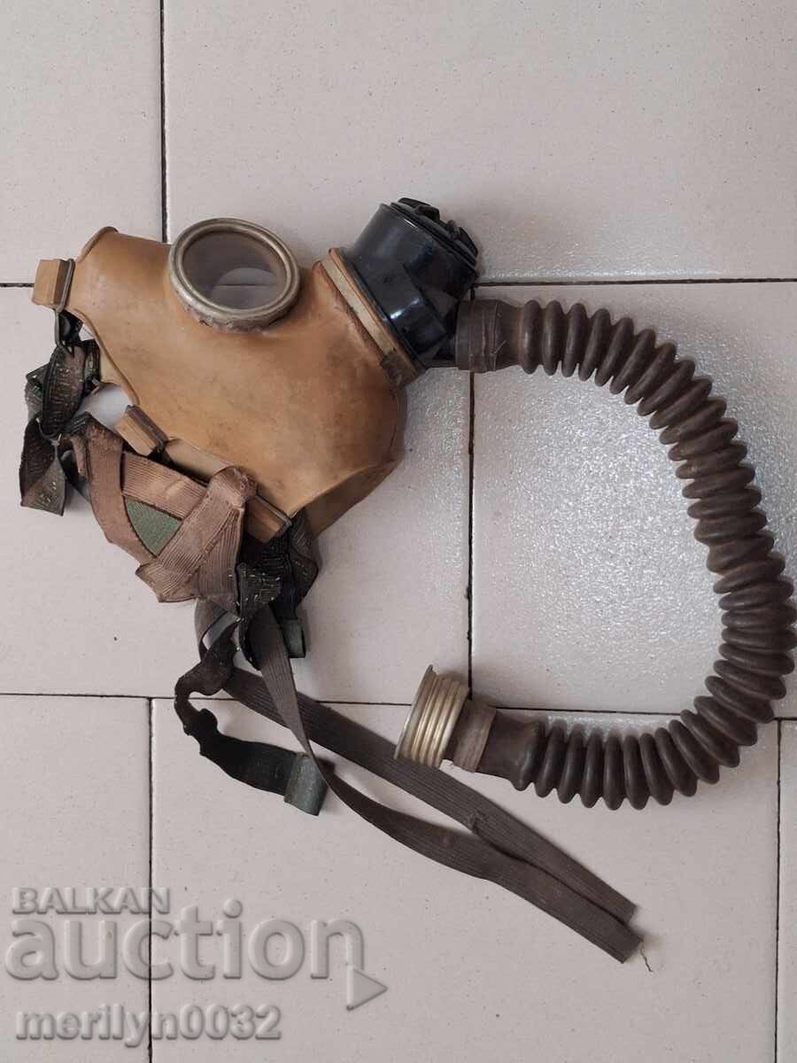 Mască de gaze de la un aparat respirator URSS din al Doilea Război Mondial - 5