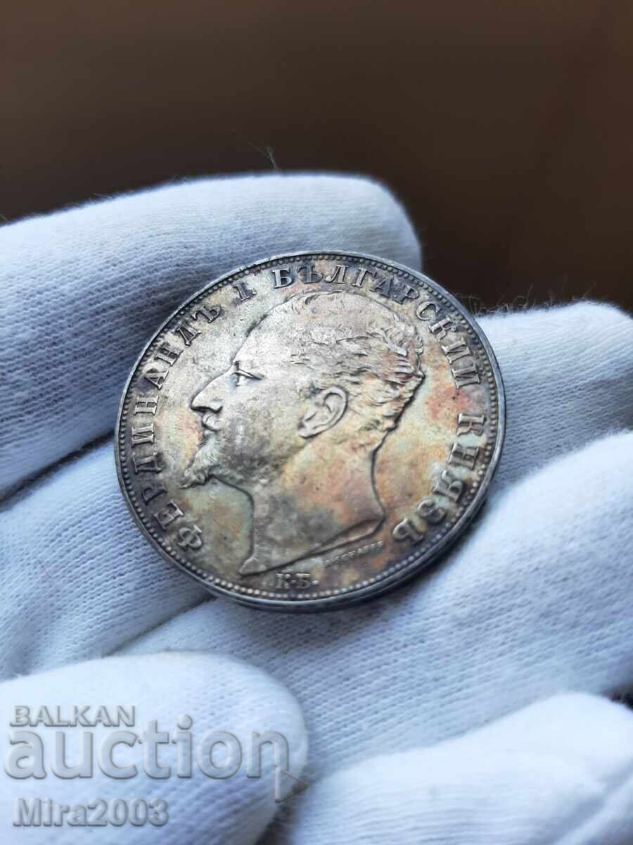 5 лева 1894г.