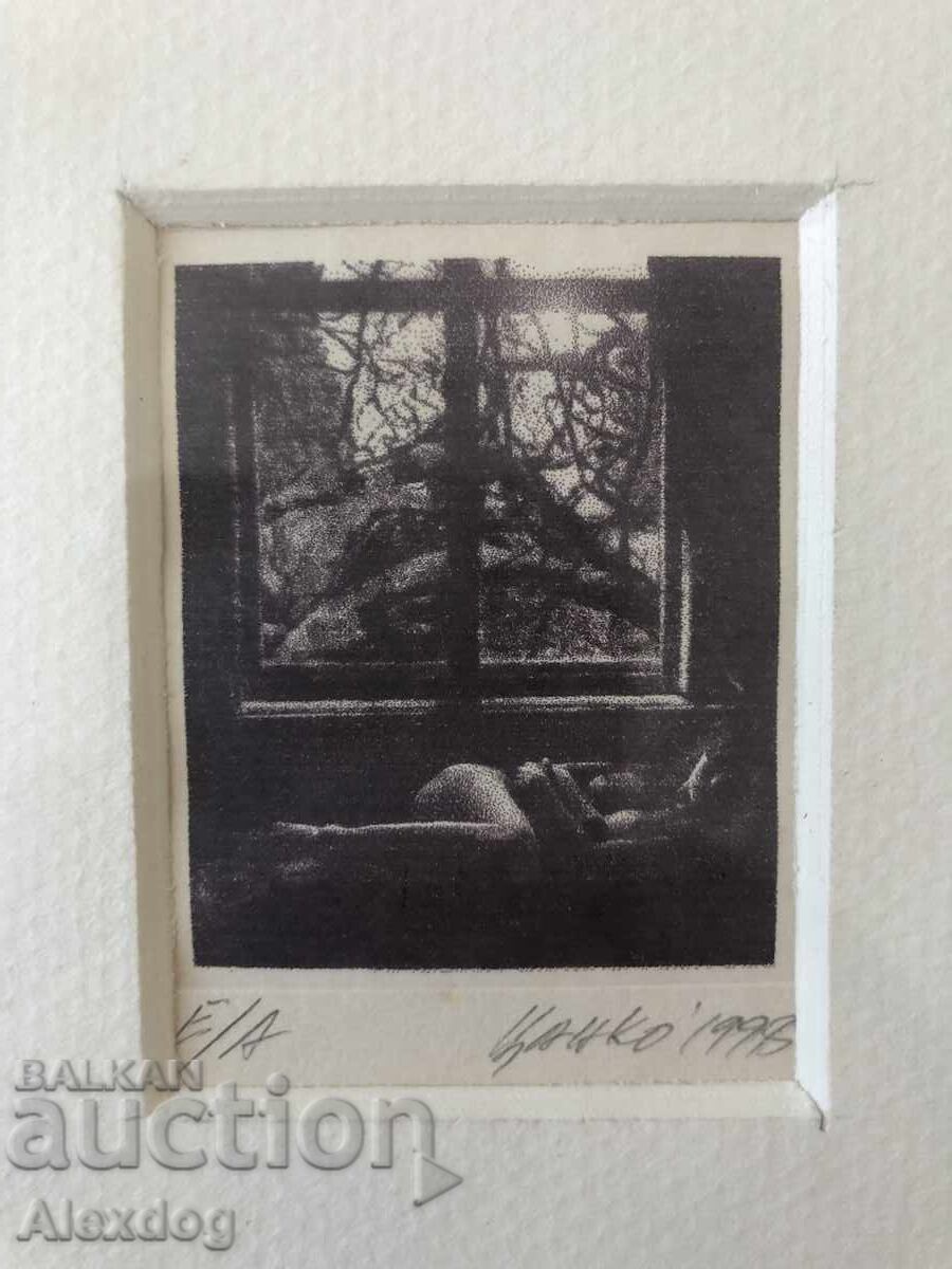 LITOGRAFIE DE TSANKO TSANKOV „SIESTA”
