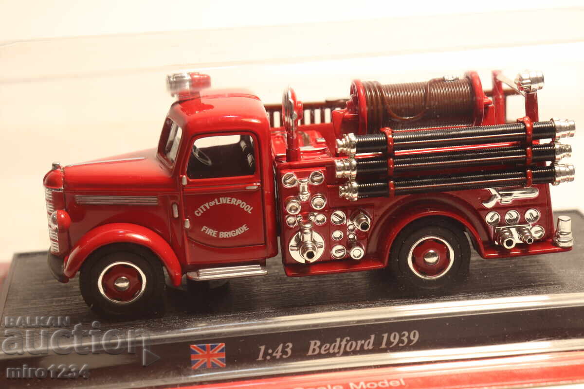 1/43 BEDFORD FIRE TRUCK DIECAST MODEL with price € 0.01 | 0.02 BGN