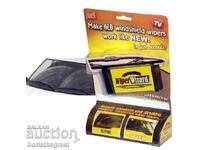 Dispozitiv de curățare geamuri Wiper Wizard cu 5 lavete din microfibră