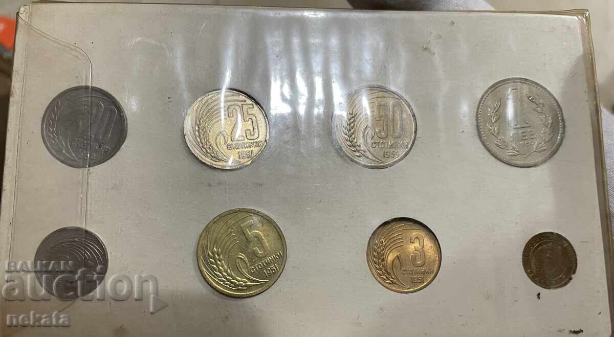 Сет България 1951 г. - 1960 г. - 5 Сет България 1951 г. - 1960 г. - 5