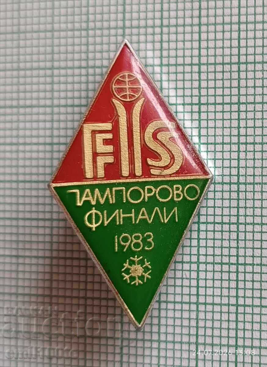 Insignă - Ski Pamporovo finale FIS 1983