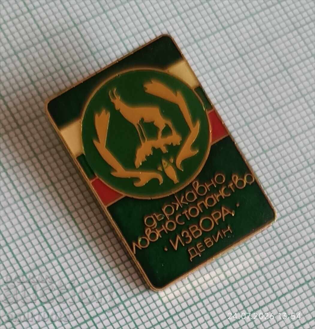 Auction  Badge - Izvora Devin State Hunting Farm