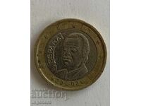 МОНЕТА 1 ЕВРО 2002 Г. ИСПАНИЯ ЗА КОЛЕКЦИЯ