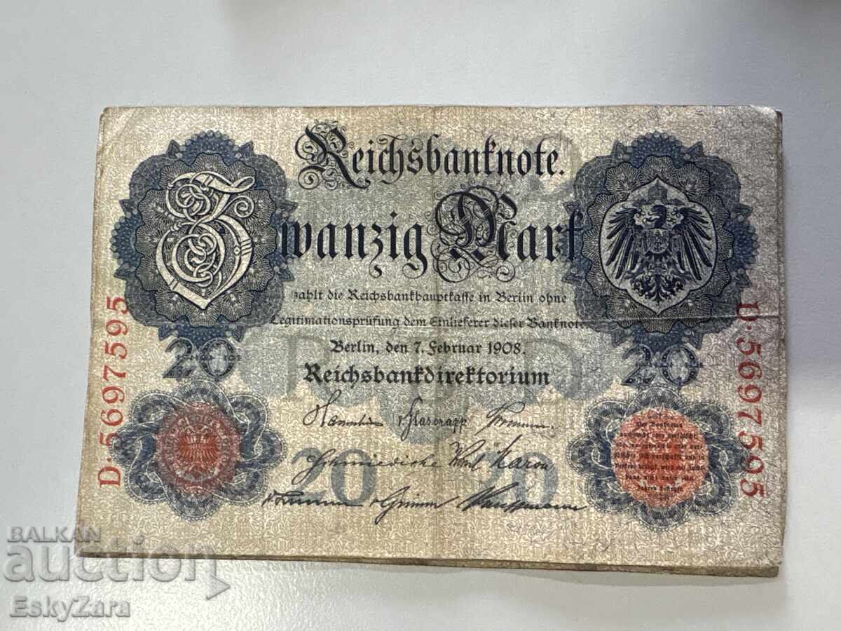 38 de bancnote germane vechi din Primul Război Mondial - 6