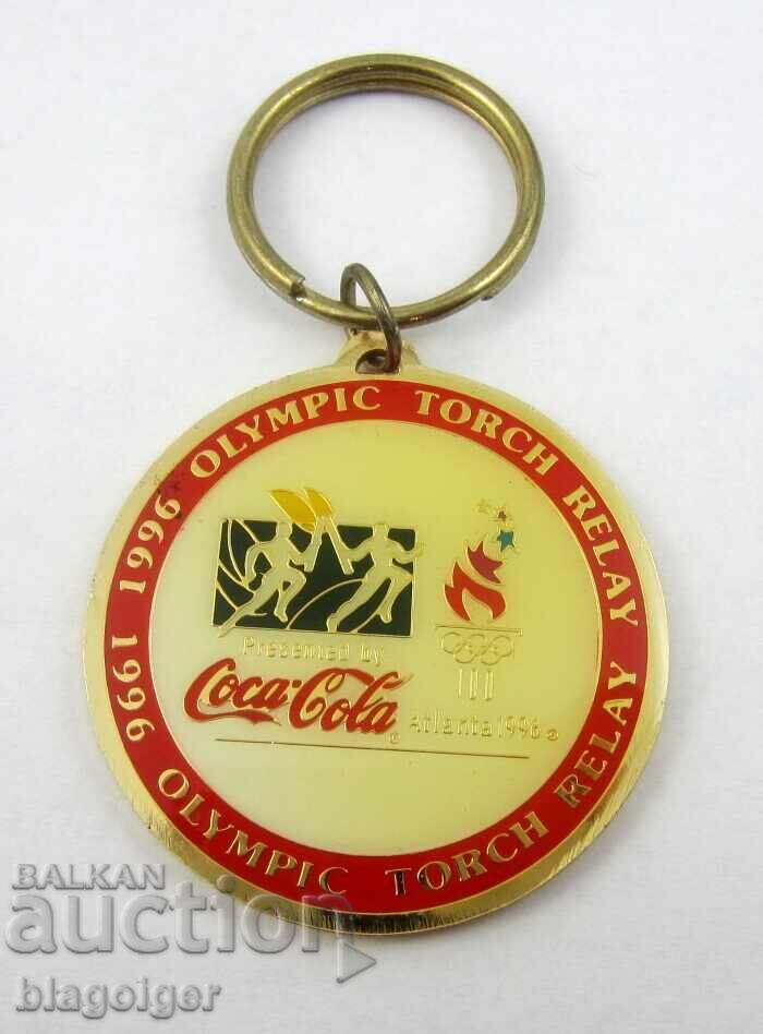 Ολυμπιακοί Αγώνες 1996-ΗΠΑ-Coca Cola-Μπρελόκ με τιμή € 7.00 | 13.69 BGN