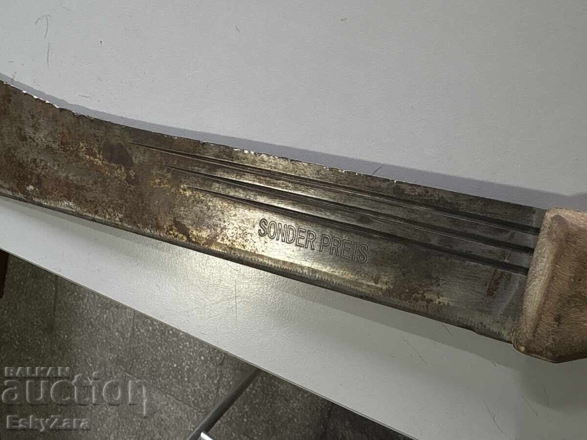 Παλιό γερμανικό μαχαίρι / βαρύ μαχαίρι Sonder Preis – για τον κήπο με τιμή € 100.00 | 195.58 BGN