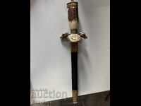 Authentic hunting dagger Weyersberg & Cie Solingen – deer horn