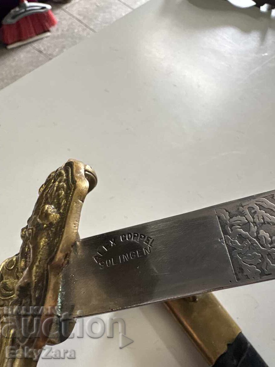 Delivery of Collectible dagger Alex Coppel Solingen – "Gott mit uns" engraving
