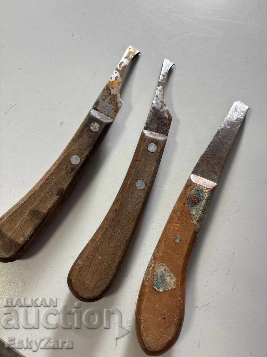Lot ot 3 br. nemski nozhove za kopita F. DICK GERMANY με τιμή € 90.00 | 176.03 BGN