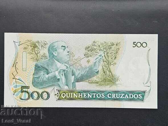 Brazil - 500 Cruzados ND (1987) LCBP, FMO UNC with price € 4.00 | 7.82 BGN