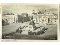 1940 СТАРА КАРТИЧКА СОФИЯ ПЛОЩАД "НАРОДНО СЪБРАНИЕ" Ж802