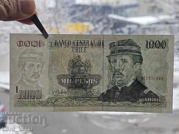 Δημοπρασία Χιλή - 1.000 Πέσο 2007 UNC