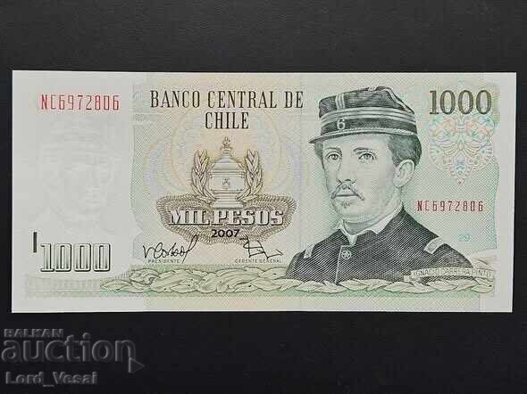 Χιλή - 1.000 Πέσο 2007 UNC