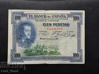 100 Pesetas 1925 XF