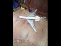 Three USSR airplane models from the 70s - TU 134, YAK 40 AND IL 62