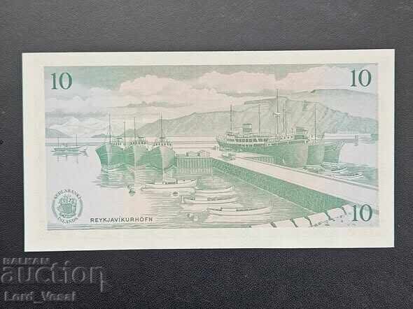 Islanda - 10 Coroane 1961 (1966-1969) UNC cu preț € 15.00 | 29.34 BGN