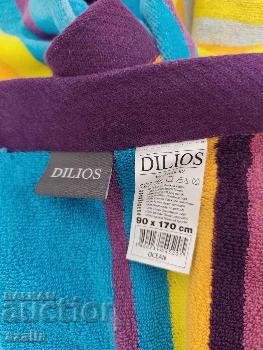 Хавлия за плаж DILIOS  100% памук 90/170 см