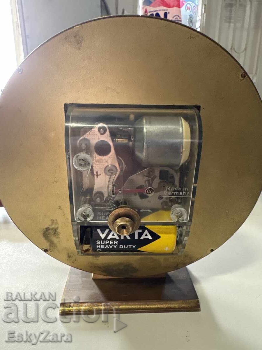 Licitație Ceas de masă retro german Mauthe Electric (anii '50/'60)