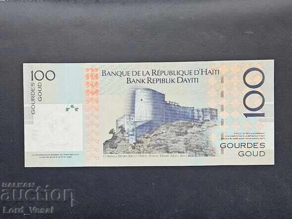 Haiti - 100 Gourdes 2004 UNC with price € 11.00 | 21.51 BGN