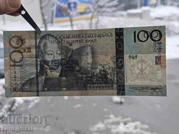 Auction  Haiti - 100 Gourdes 2004 UNC