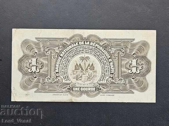 Haiti - 1 Gourde ND (1973) XF with price € 7.50 | 14.67 BGN