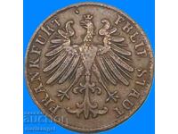Germany Heller 1856 Frankfurt