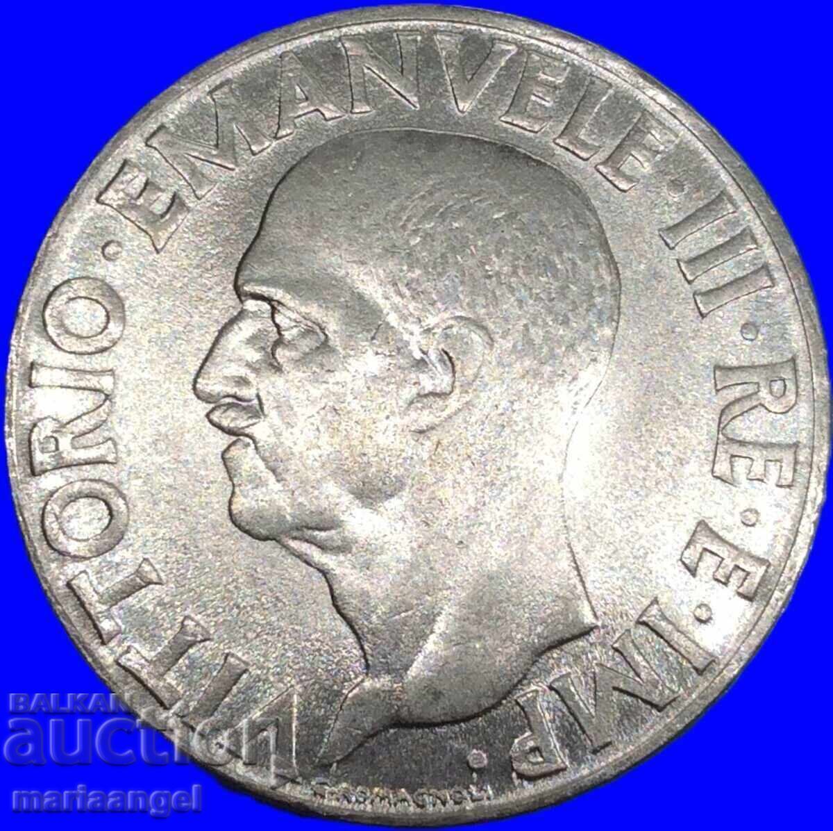 1 Lira 1942 Italia Victor Emmanuel III Fascist Vultur - 6