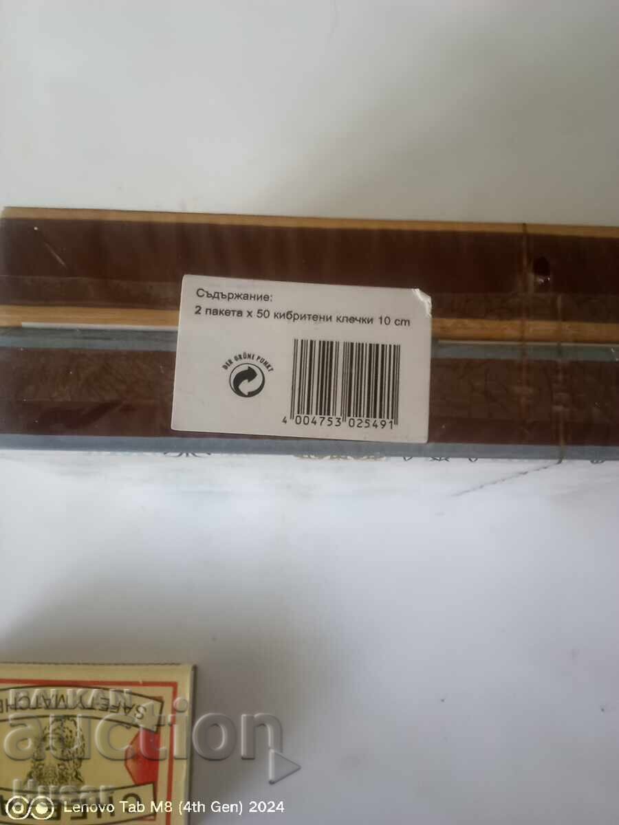 2 buc. Chibrituri mari germane pentru șemineu, colecție, șemineu - 6
