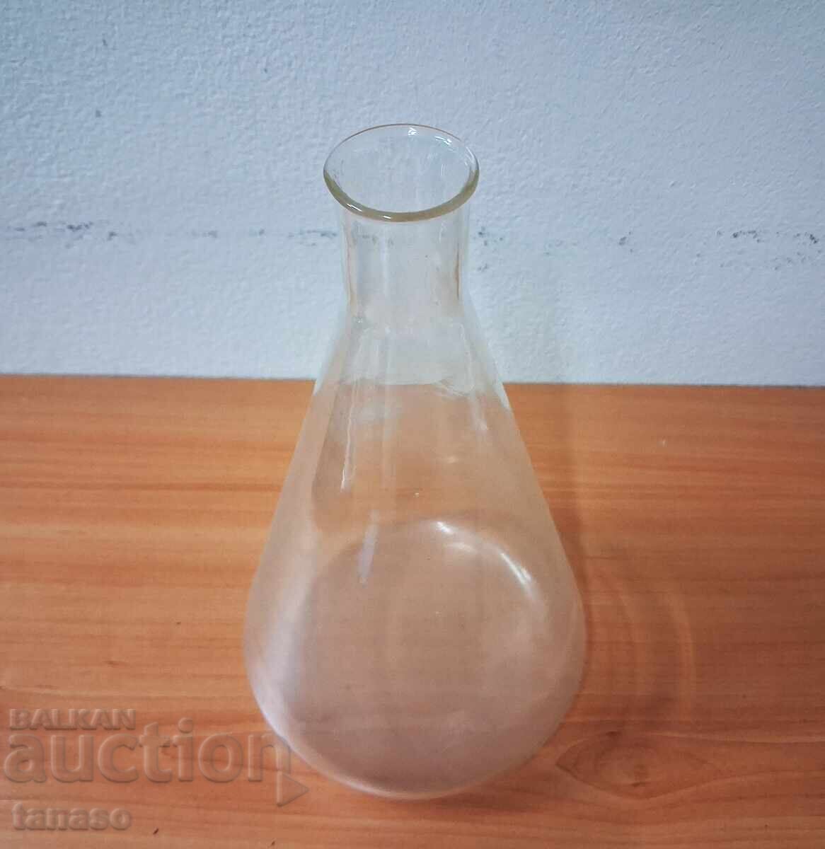Livrarea Veche fiolă de laborator chimic germană (6.2)